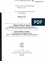 IEC 60364-7-707 Electrical Installations of Buildings - Requirements For Special Installations or