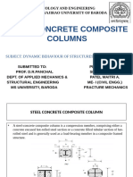 Steel Concrete Composite Columns: Faculty of Technology and Engineering The Maharaja Sayajirao University of Baroda