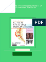 Ebooks File An Introduction To Clinical Emergency Medicine 1st Edition Swaminatha V. Mahadevan All Chapters