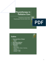 Physiotherapy in Palliative Care - 20100208162712