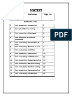 Costing Project