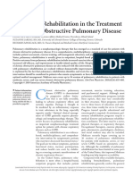 Pulmonary Rehabilitation in The Treatment of Chronic Obstructive Pulmonary Disease.