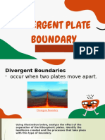 6 Divergent Plate Boundary