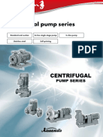 Centrifugal Pump Series: Standard End Suction In-Line Single Stage Pump In-Line Pump Self-Priming Stainless Steel