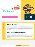 Seo and SMM Proposal