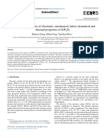 Ab Initio Computations of Electronic, Mechanical, Lattice Dynamical and Thermal Properties of ZrP2O7