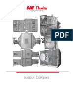 AAF Flanders Isolation - Dampers - CSP 3 109A