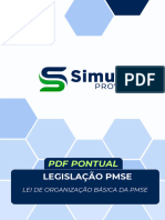 Lei de Organização Básica Da PMSE - Legislação PMSE