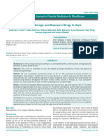 Inhome Storage and Disposal of Drugs in Libya