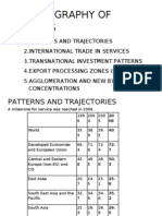 11.5 Geography of Services: Patterns and Trajectories