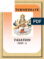 CA Inter Tax (Part - A)