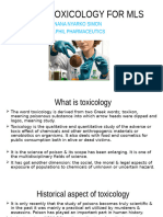 Basic Toxicology For MLS