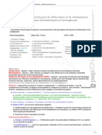 Item 53 Principales Techniques Reeducation Readaptation Savoir Prescrire Masso Kinesitherapie Orthophonie