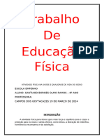 Atividade Física Na Saúde e Qualidade de Vida Do Idoso