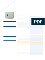 Manual Transfer Switch SIRCOVER I-0-II 4P 250A in Steel Enclosure