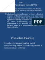 1.3. Production Planning - Control