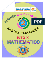 AP X Maths-Holiday Worksheet-Level 2 20240506 075947