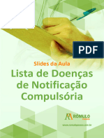 Doenças de Notificação Compulsória