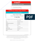 Notificación de Pago en Línea: Con Referencia o Número Cuenta: 35534813 Transacción Aprobada