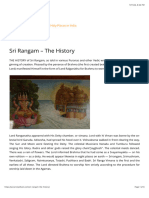 Sri Rangam - The History - Holy Dham