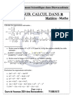 TD N°2 de Calcul Dans R