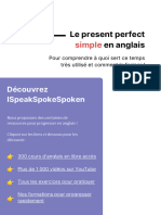 Present Perfect Anglais PDF Ispeakspokespoken