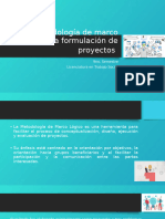 Metodología de Marco Lógico para Formulación de Proyectos