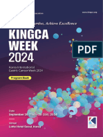 KINGCA WEEK 2024 - Abstract Book - ÐÃà Ê