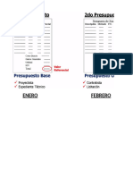 Presupuesto Formula Polinomica