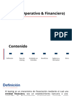 Leasing Financiero y Operativo