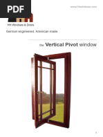 Vertical Pivot Window