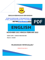 Pelaksanaan Cup Bahasa Inggeris Tahun 4 Bijak