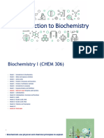 Introduction To Biochemistry