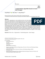 Adaptive Time Series Segmentation Algorithm Based On Trend Turning Points and State Changes