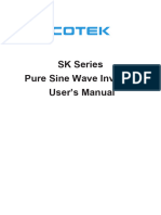 Cotek-SK Series Specifications (Sk1500-124) 2010