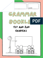 Grammar Booklet 1st and 2nd Graders