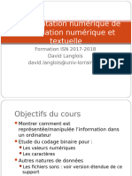 Representation Numerique de L Information Annote