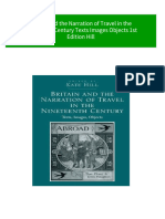 (Ebooks PDF) Download Britain and The Narration of Travel in The Nineteenth Century Texts Images Objects 1st Edition Hill Full Chapters