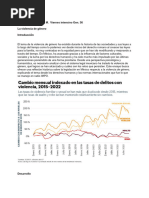 La Violencia de Género.