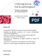 L Hémogramme Normal & Pathologique: Aspects Pratiques & Interprétations