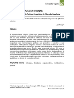 Esquizoanálise Aplicada À Educação: Introdução Ao Estudo Político-Linguístico Da Educação Brasileira