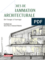 Démarches de Programmation Architecturale de Lusage À Louvrage Gérard Pinot Emmanuel Redoutey