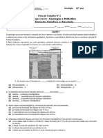 FT 2 - Datação Absoluta e Relativa