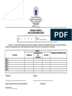 BE Form 6 DAILY ACCOMPLISHMENT REPORT