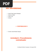 Actividad 2.procedimiento Centralizador