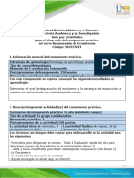 Guía para El Desarrollo Del Componente Práctico y Rúbrica de Evaluación - Unidad 3 - Tarea 4 - Componente Práctico - Salida de Campo