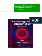 Biochemical Applications of Nonlinear Optical Spectroscopy 1st Edition Vladislav V. Yakovlev Download PDF