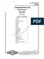 Not For Reproduction: Illustrated Parts List 44L700