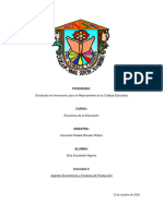 ACTIVIDAD 2 - Economía, Agentes y Factores - ENSAYO