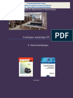 Catalogue Analytique 621.3 PDF